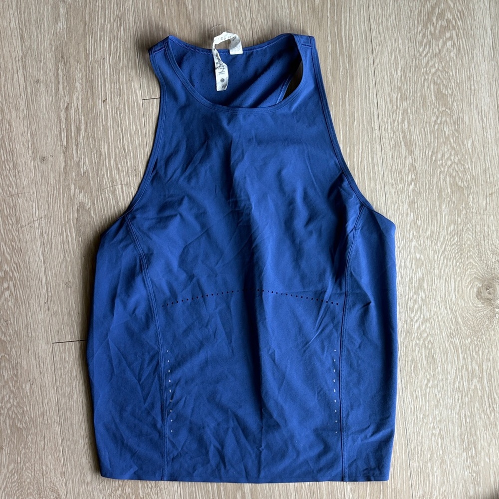lululemon athletica Blue Tank Top